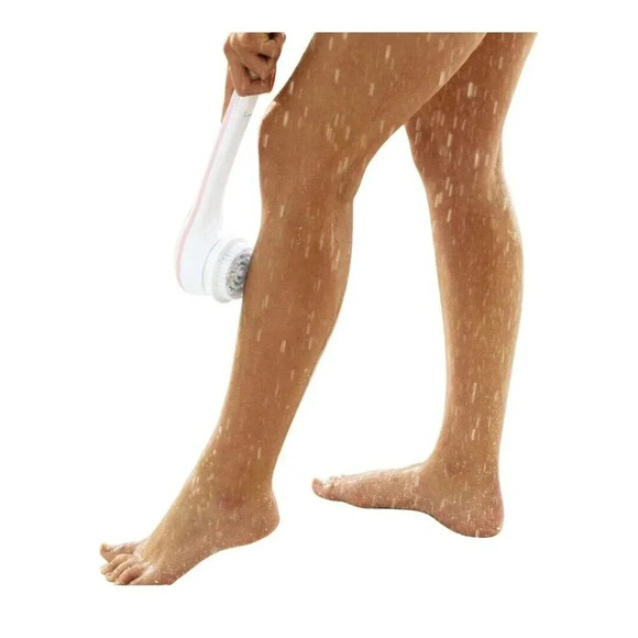 Finishing Touch Flawless Cleanse Spa Spinning Spa Brush w/3 Heads Incl Batteries - Picture 4 of 4